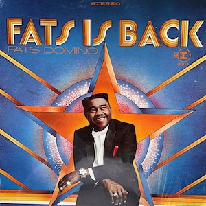 Vintage rock and roll LP: Fats Is Back by Fats Domino, Reprise RS6304, 1968