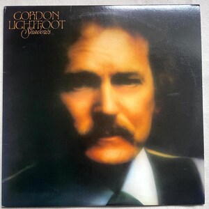 Folk pop LP: Shadows by Gordon Lightfoot, st, Warner Bros. BSK3633, 1982