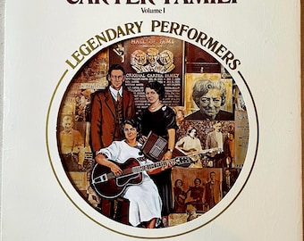 De originele Carter-familie: legendarische artiesten | boekje | compilatie | RCA, 1979 | vintage country-folk-lp