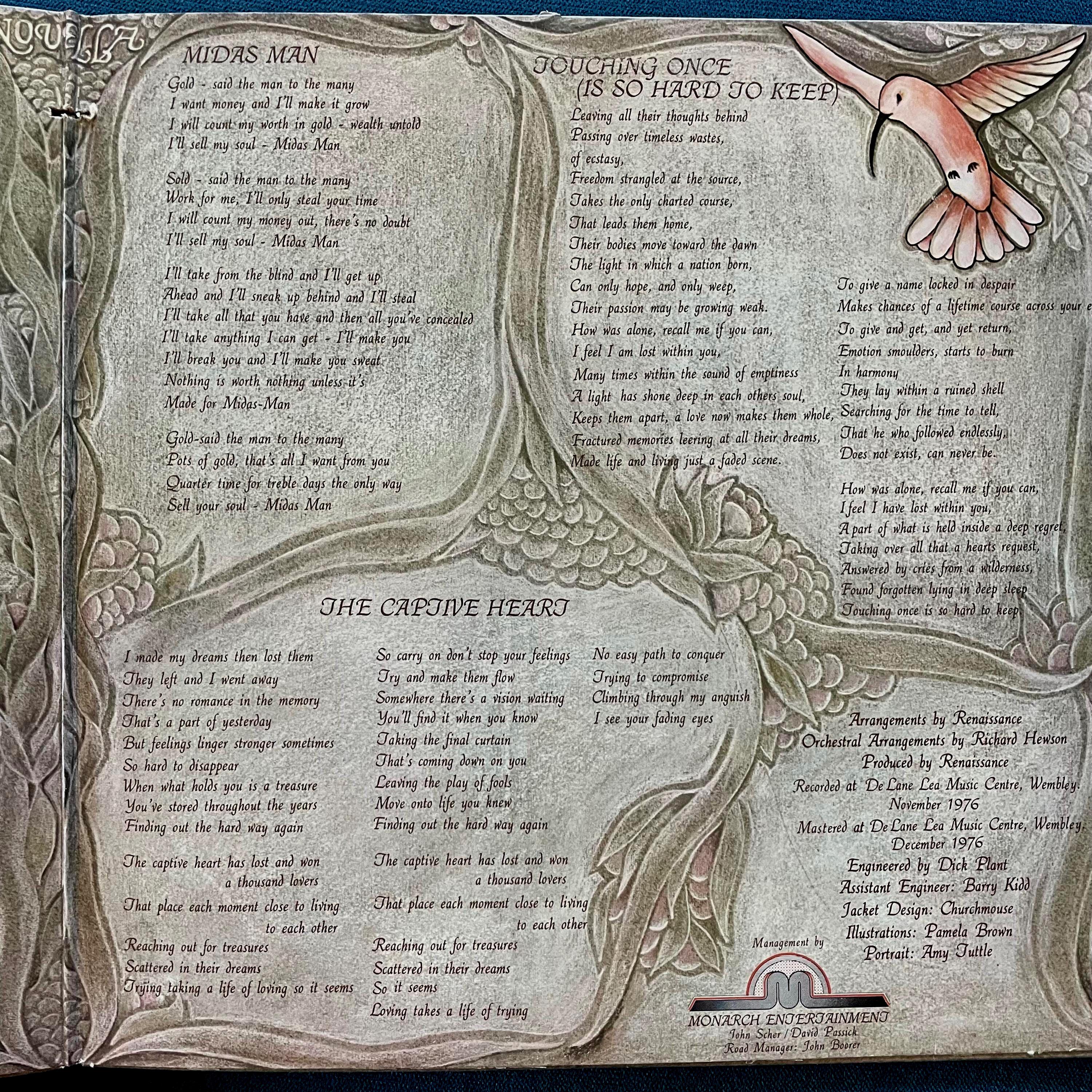 Prog Rock LP: Nouvellla by Renaissance, Gatefold, St, Sire