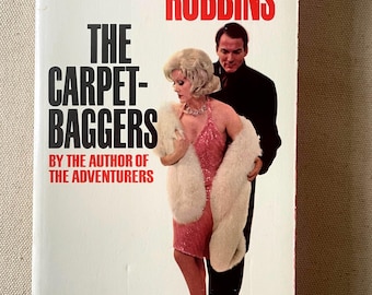 Los Carpetbaggers de Harold Robbins / Pocket Books, 1968 / Drama clásico en rústica
