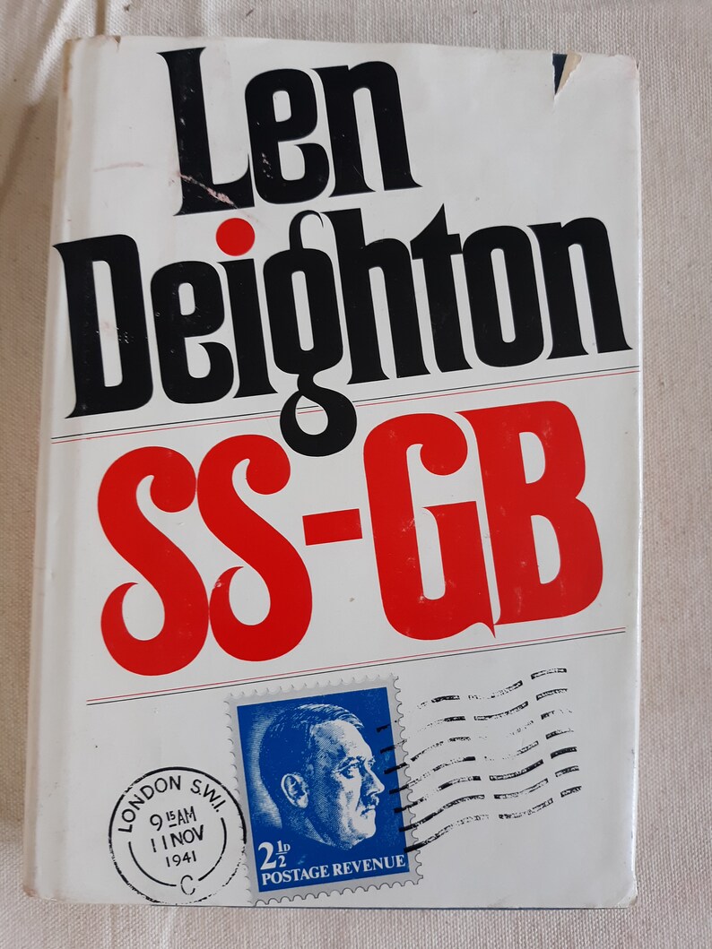 Vintage spy novel: SS-GB by Len Deighton, 2nd US Pr., 1979 image 2