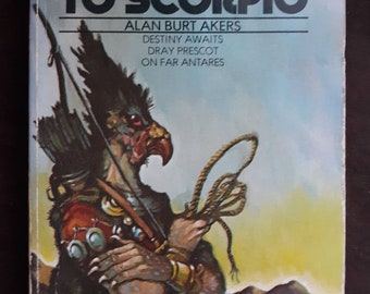 Transit To Scorpio by Alan Burt Akers | First Printing | Daw Books, 1972 | vintage sci-fi paperback