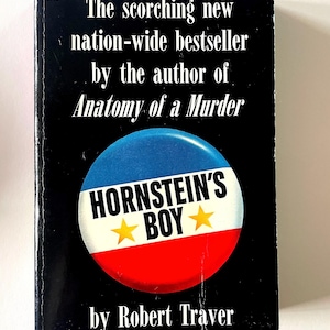 Hornsteins Junge von Robert Traver | 2. Auflage | Dell, 1968 | Vintage-Krimi-Taschenbuch