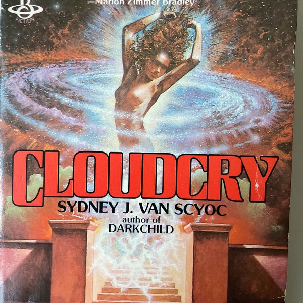 Vintage SciFi paperback: Cloudcry by Sydney J. Van Scyoc (1977), 1st Berkeley Edition, 1983