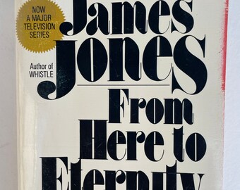 War novel: From Here To Eternity by James Jones (1951), 4th pb Printing, Avon, c. 1980