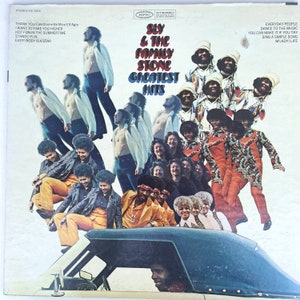 Funk LP: Greatest Hits by Sly & the Family Stone, gatefold, Epic KE30325, 1970