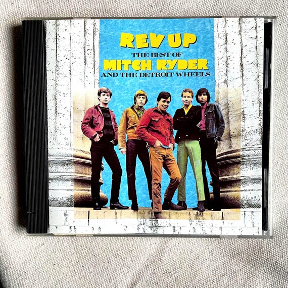 Mitch Ryder & the Detroit Wheels - Rev up CD - 1989 Promo