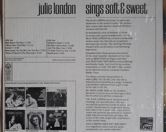 Vintage Vocals LP: Julie London Sings Soft & Sweet, Sunset SUS