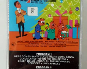 Rare Christmas cassette album: Christmas With The Chipmunks