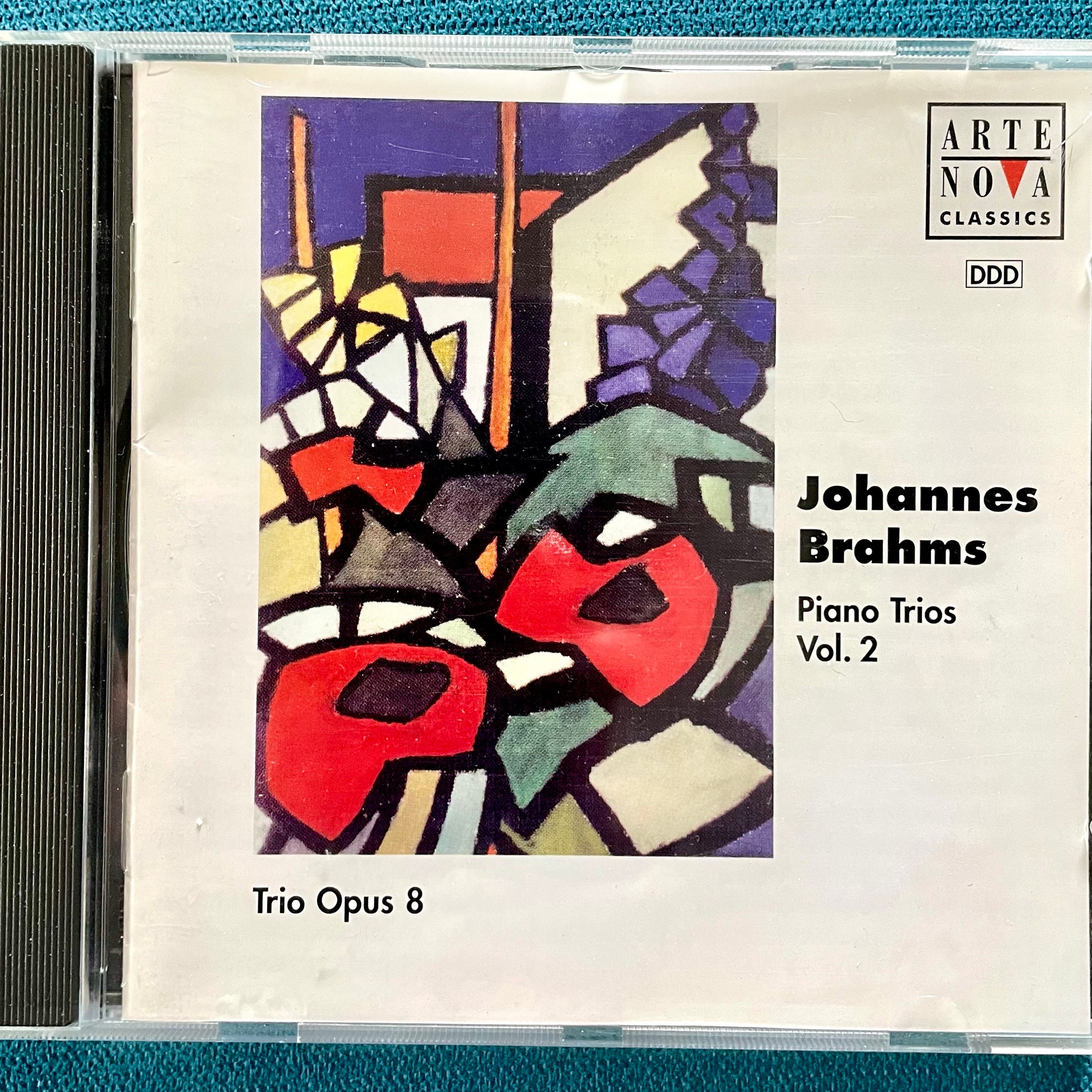 Classical CD: Johannes Brahms Piano Trios Vol. 2, by Trio Classical CD: Johannes Brahms Piano Trios Vol. 2, by Trio