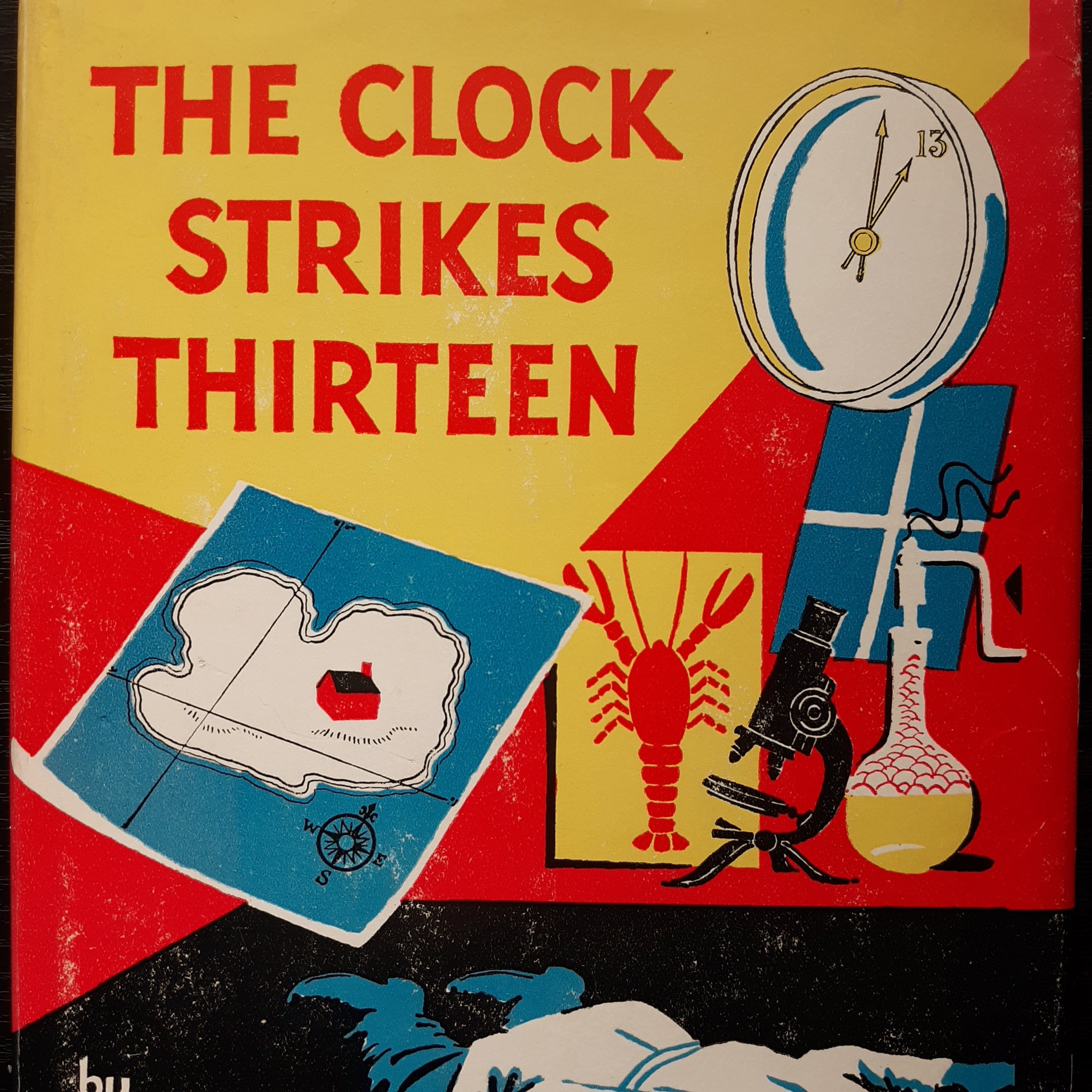 Vintage mystery The Clock Strikes Thirteen by Herbert Brean Etsy