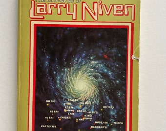 Vintage SciFi book: Tales of Known Space, The Universe of Larry Niven, 1st Edition, 2nd Printing, Ballantine 24563, 1975
