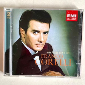 Italienisches Gesangs-CD-Set: The Very Best of Franco Corelli, 2xCD, Import, EMI. 2003