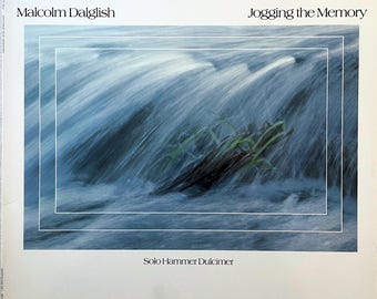 Macolm Dalglish - Jogging the Memory / inserto / Windham Hill WH1046, 1986 / LP de vinilo vintage