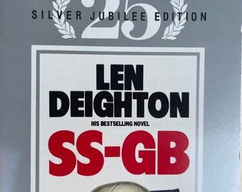 Spy novel paperback: SS-GB by Len Deighton, import, special edition, Triad Grafton, 1987