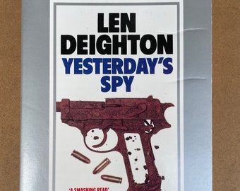 Spionageroman Paperback: Yesterday's Spy von Len Deighton, Import, Sonderausgabe, Triad Grafton, 1987