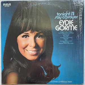 Vintage vocals LP: Tonight I’ll Say a Prayer by Eydie Gorme, RCA LSP-4303, 1970