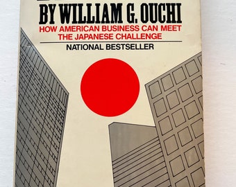 Theory Z by William G. Ouchi | 1st Ed., 1st Printing | Avon, 1981