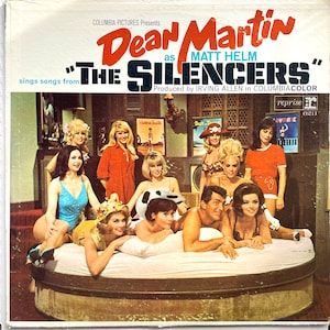 Soundtrack LP: Dean Martin Sings Songs from The Silencers, mono, Reprise R6211, 1966