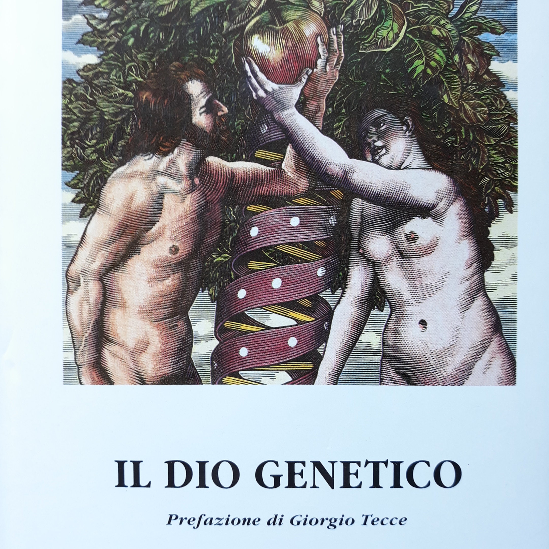 Vintage Italian Book Il Dio Genetico By Ernesto Di Mauro Etsy