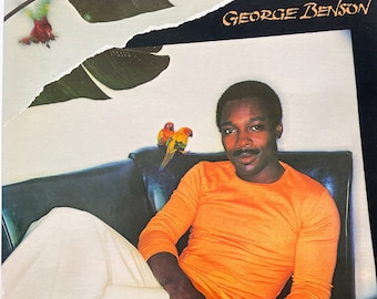 Vintage cool jazz LP: In Flight by George Benson, gatefold, Warner Bros. BSK2983, 1977