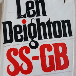 Vintage spy novel: SS-GB by Len Deighton, 2nd US Pr., 1979 image 1