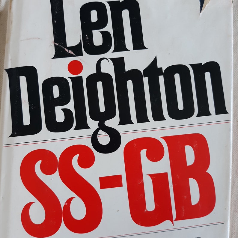 Vintage spy novel: SS-GB by Len Deighton, 2nd US Pr., 1979 image 1