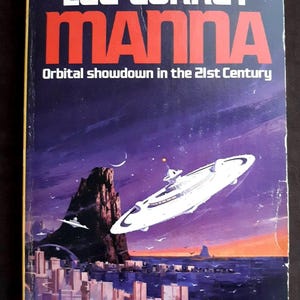 Vintage  SciFi paperback: Manna by Lee Correy, 1st Ed, 1st Pr, 1984
