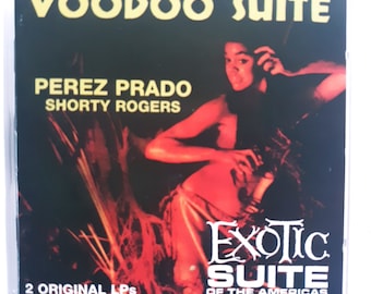 Vintage Latin CD: Voodoo Suite and Exotic Suite of the Americas by Perez Prado and Shorty Rogers,  RE, Bear Records BCD15463, 1990