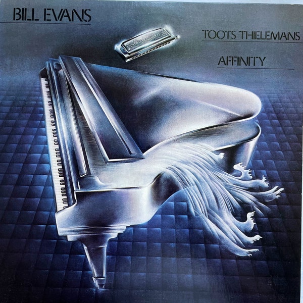 Vintage jazz LP: Affinity by Bill Evans and Toots Thielemans, Warner BSK3293, 1979