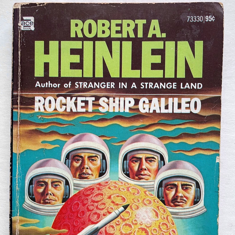 Vintage Scifi Paperback: Rocket Ship Galileo by Robert Heinlein (1947 ...