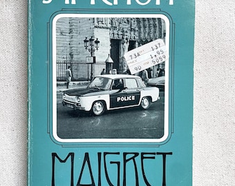 Mystery paperback: Maigret Goes Home by Georges Simenon (1931), import, Penguin, 1978