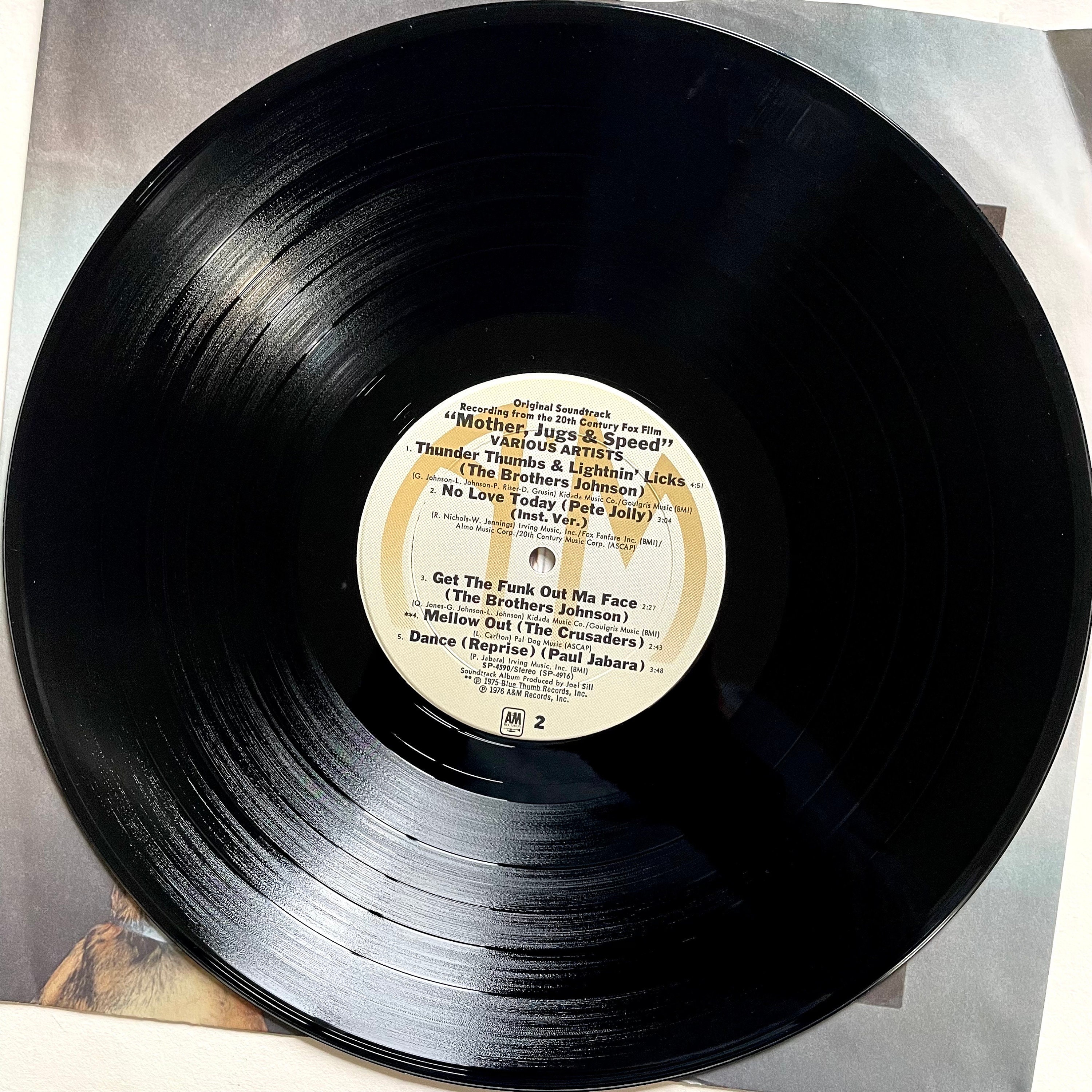Soundtrack LP: Mother Jugs and Speed by Various Artists