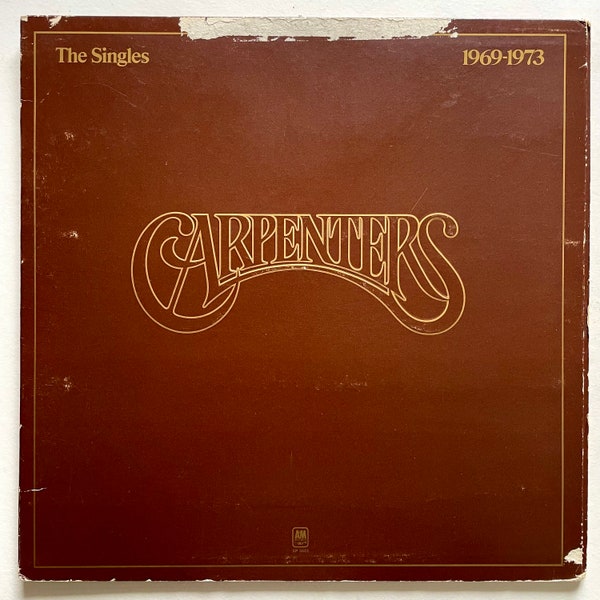 Pop LP: The Singles 1969-1973 von Carpenters, Kompilation, Klappkarte, Booklet, A&M SP3601, 1973