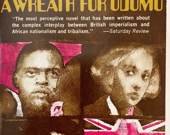 A Wreath for Udomo by Peter Abrahams | 1st paperback Ed., 1st Printing | Collier, 1971 | vintage paperback
