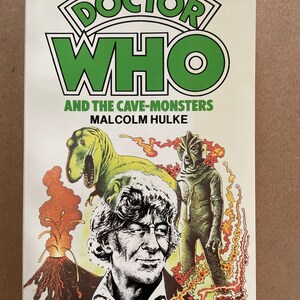 Doctor Who And The Cave-Monsters by Malcolm Hulke, import, illustrated, TV tie-in, Target, 1983 image 2