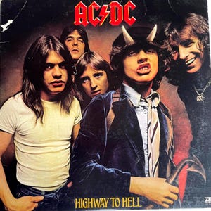 Rock LP: by AC/DC, st, Atlantic