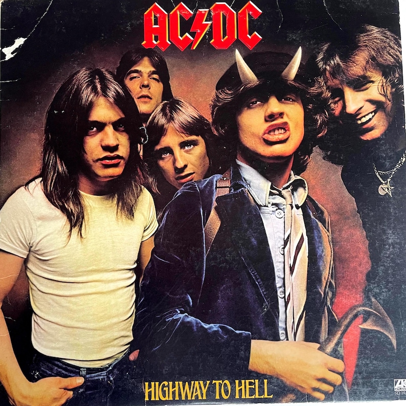 Rock LP: by AC/DC, St, Atlantic - Etsy