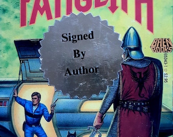 Vintage SciFi paperback: Return To Fanglith by John Dalmas, 1st Printing, Signed.