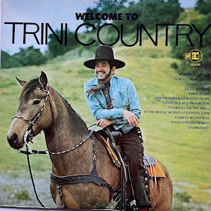 Vintage folk LP: Welcome To Trini Country by Trini Lopez, Reprise R6300, 1968