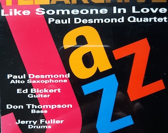 Vintage jazz CD: Like Someone In Love (1975), 1992
