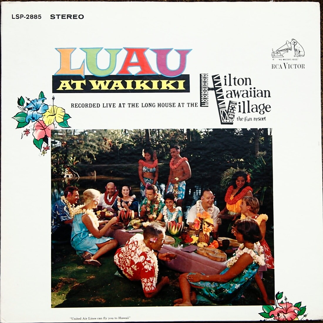 Vintage Poynesian LP: Luau at Waikiki Hilton Hawaiian - Etsy