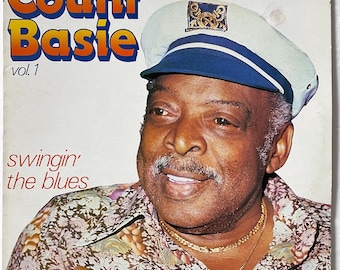 Vintage jazz LP: Count Basie Vol. 1 Swingin’ the Blues, import, Joker SM3968, 1982