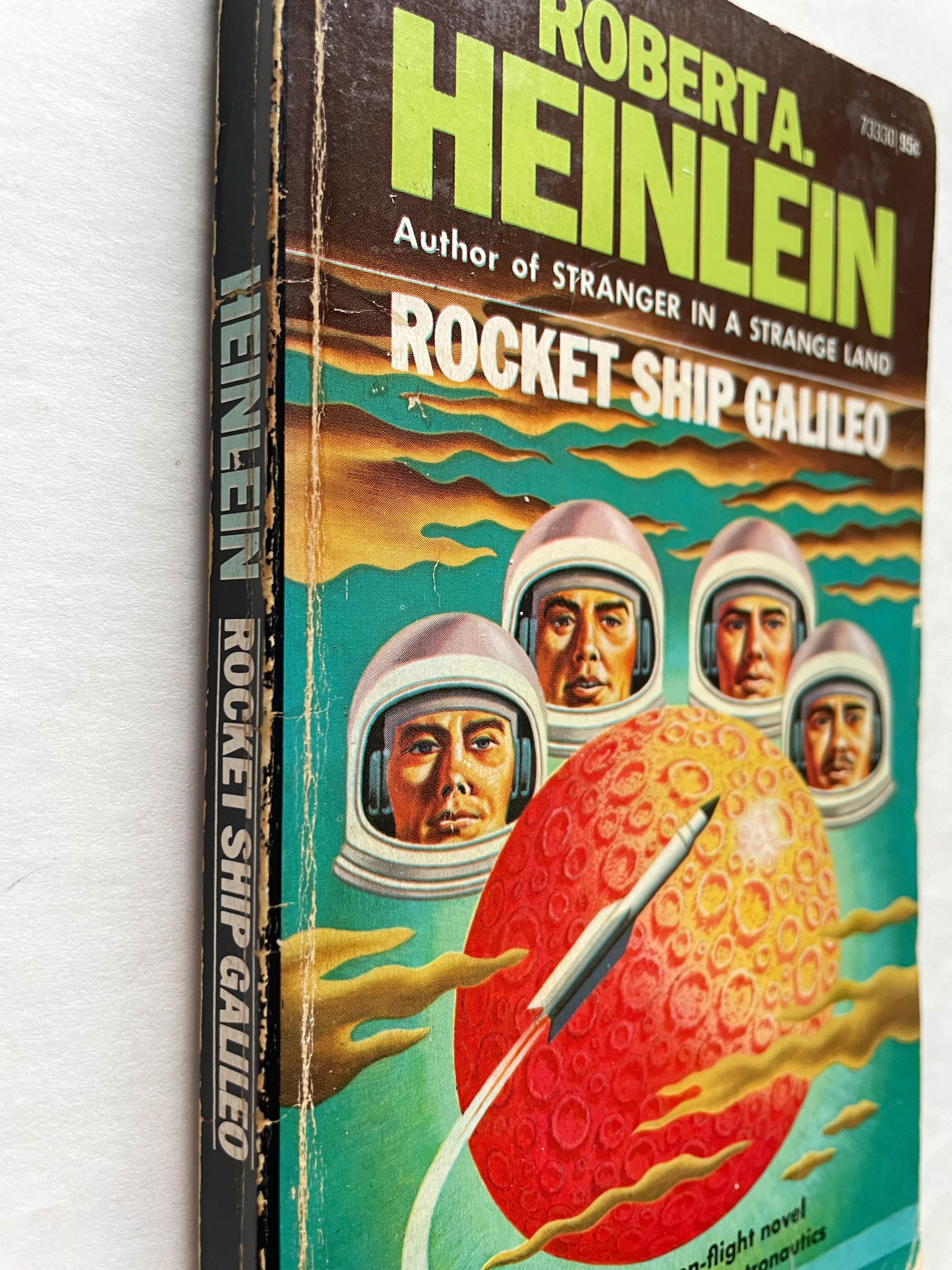 Vintage Scifi Paperback: Rocket Ship Galileo by Robert Heinlein (1947 ...