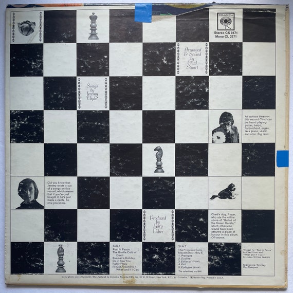 Vintage Psychedelic LP: of Cabbages and Kings by Chad