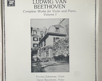 Classical LP Set: Beethoven Complete Works for Piano and Violin