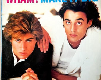 Wham! - Make It Big / Columbia FC39595, 1984 / LP de vinilo de pop rock clásico