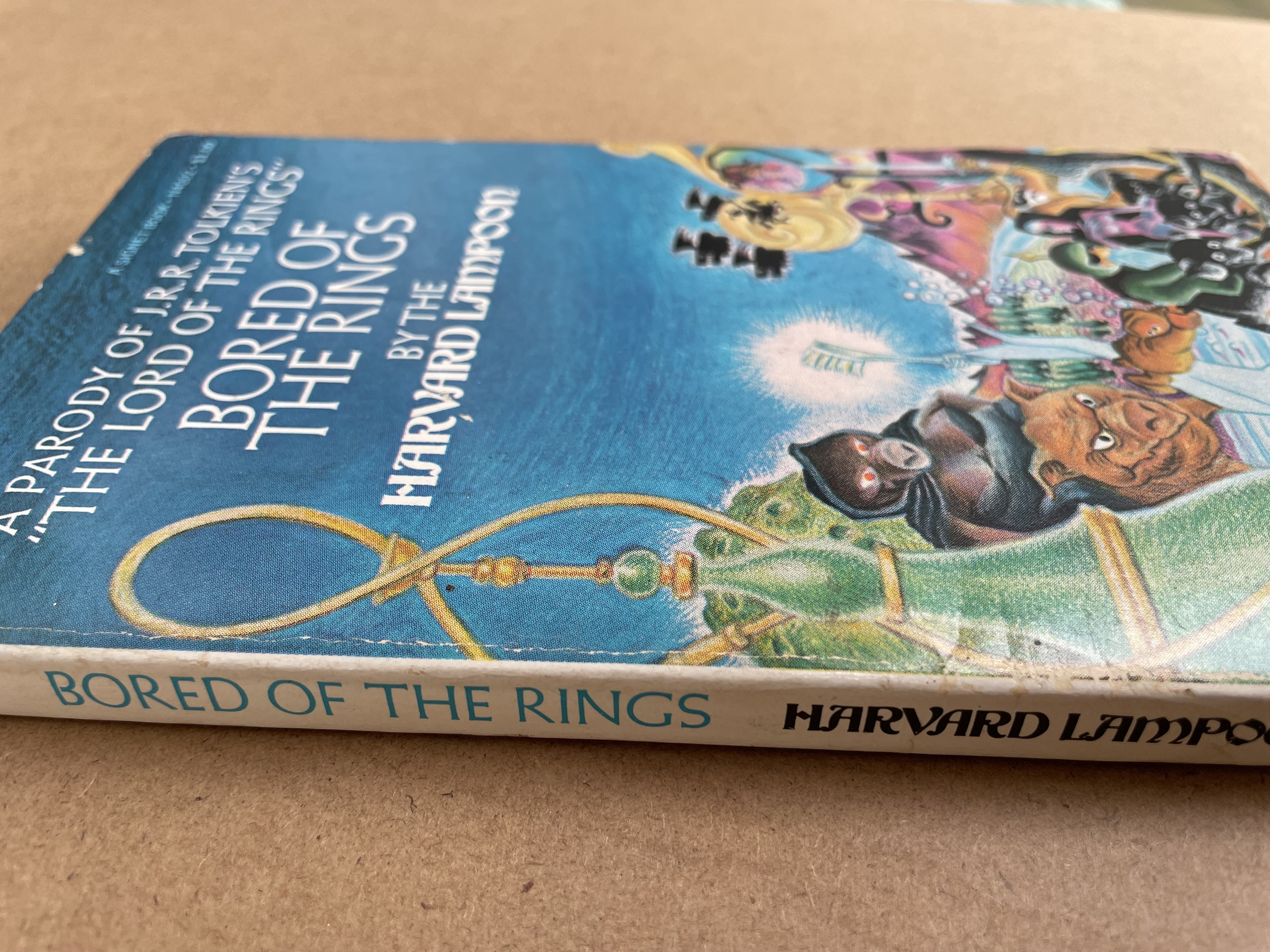 Vintage Humor Book: Bored of the Rings by the Harvard Lampoon