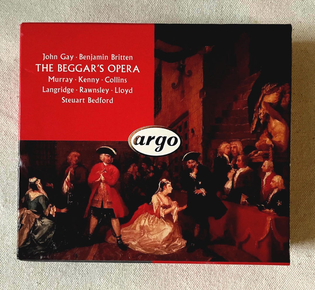 The Beggar's Opera 2xCD Box Set: Britten / Gay, Argo, 1996 - Etsy.de